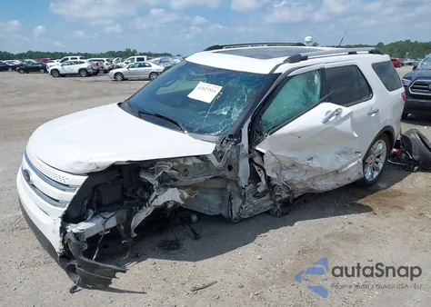 2014 Ford Explorer Limited from USA, damaged, VIN 1FM5K7F84EGC05000